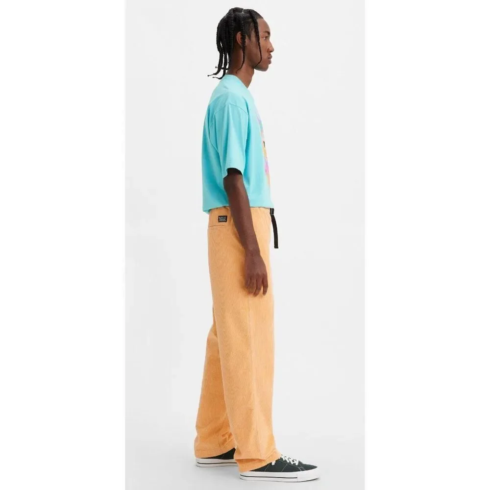 LEVI SKATEBOARD QUICK RELEASE PANT APRICOT‎ CREAM APRICOT CREAM MENS SIZE M NEW